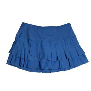 Lucky in Love Tennis Skirt Skort S Blue 4-6 Lined